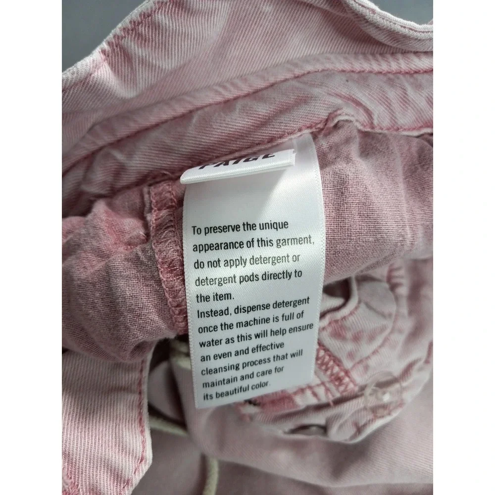 Paige Vintage Garden Rose Pleated Carly shorts size 28